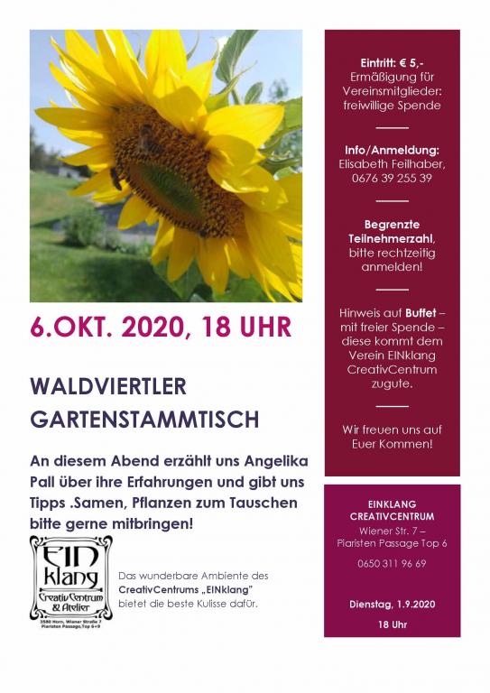 Waldviertler Gartenstammtisch